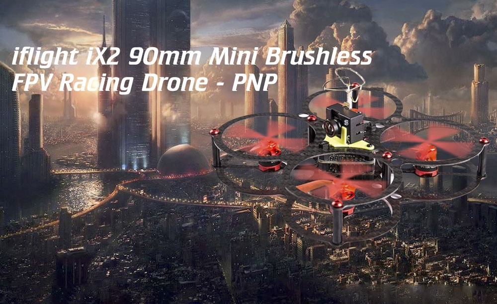 Iflight iX2 90mm Mini Brushless FPV Racing Drone - PNP