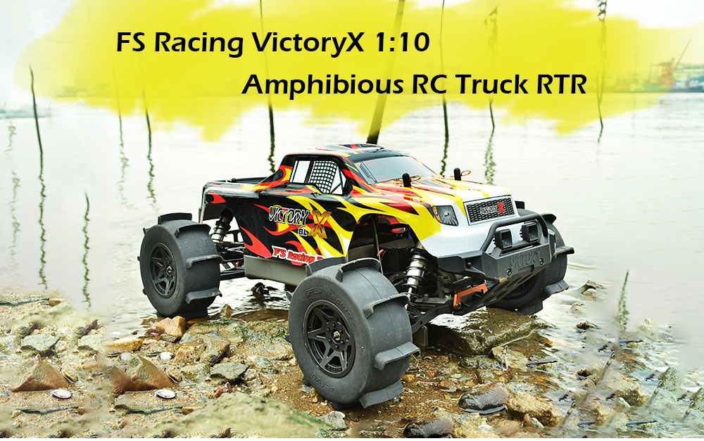 FS Racing VictoryX 1:10 Amphibious RC Truck - RTR