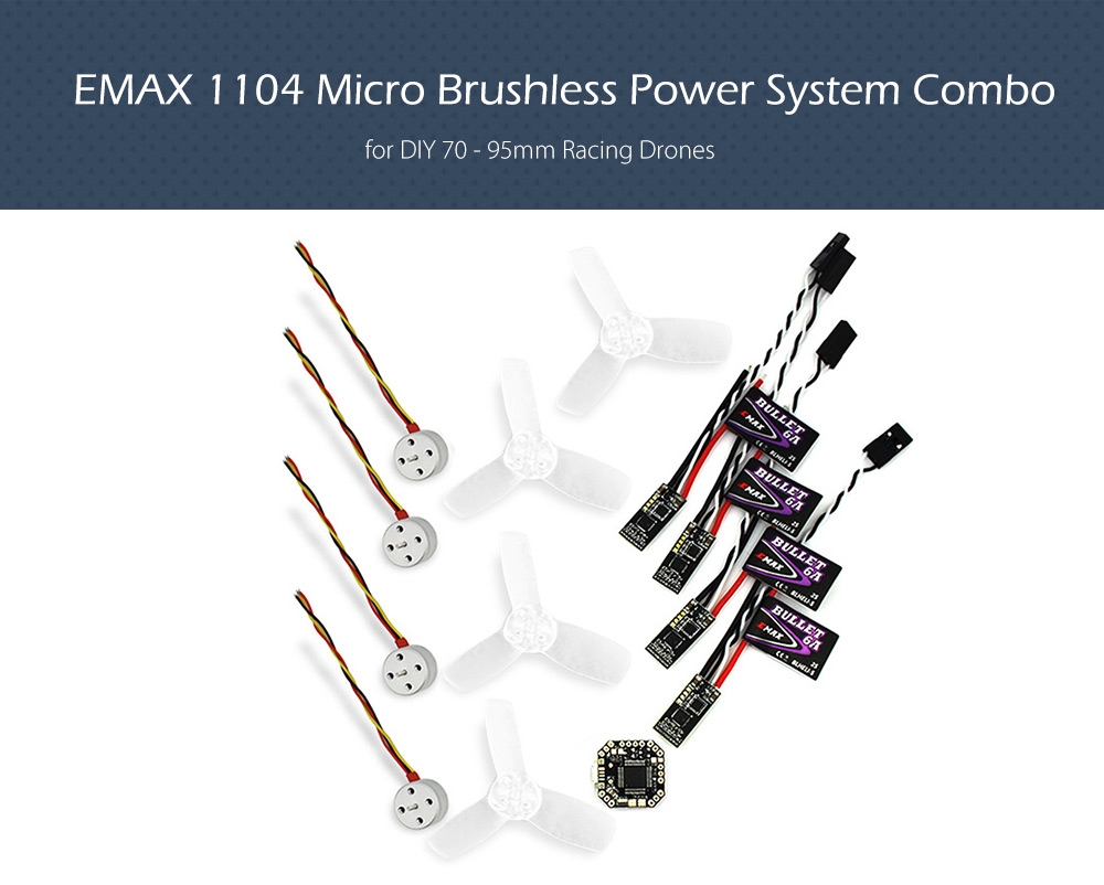 EMAX 1104 Micro Brushless Power System Combo