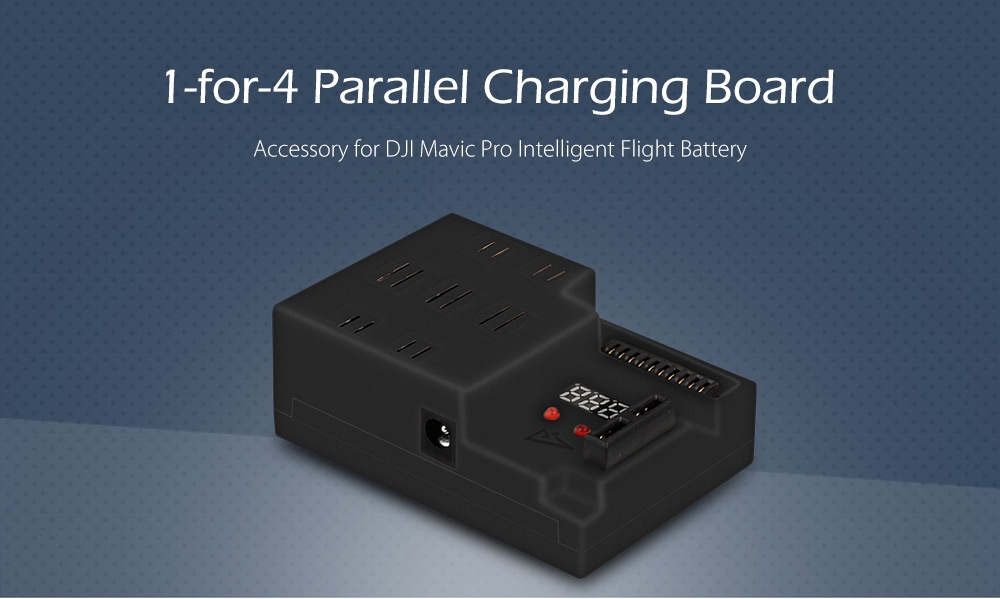 1-for-4 Parellel Intelligent Flight Battery Charging Board