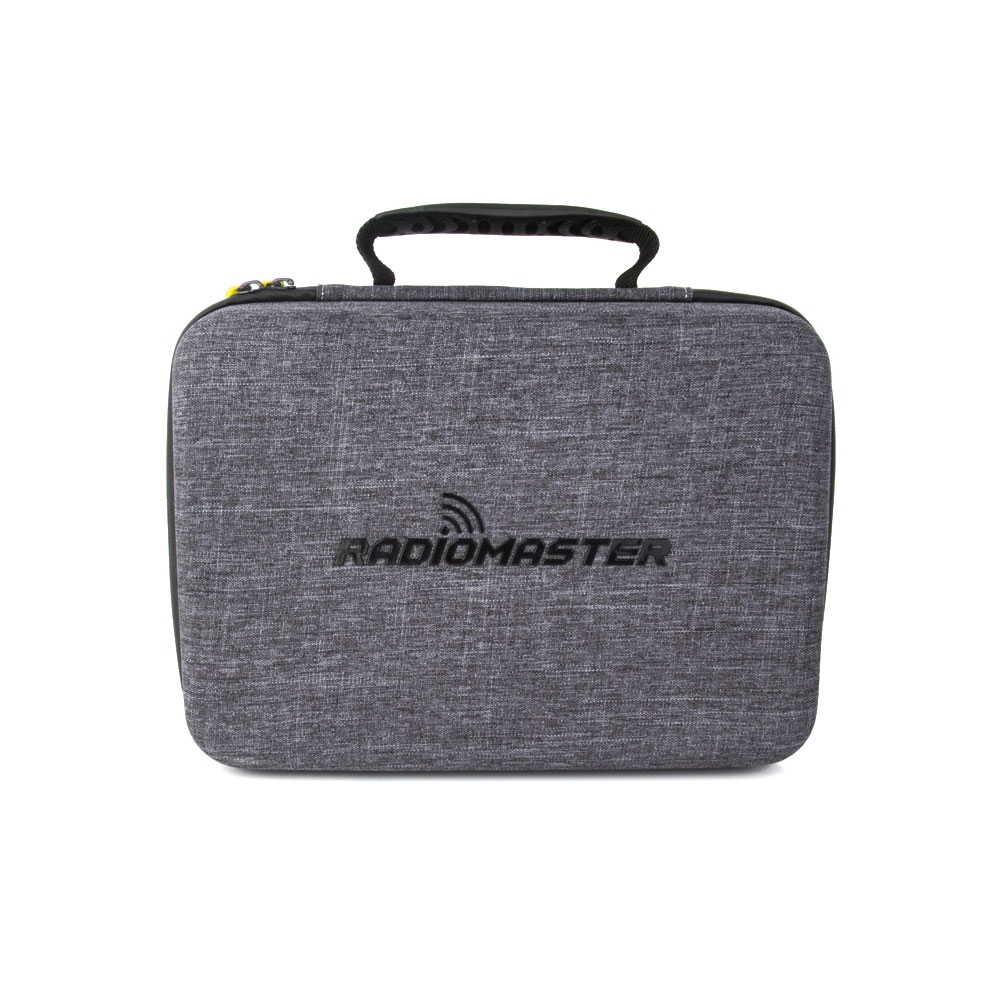 RadioMaster Radio Transmitter Large Fabric EVA Hard Zipper Shoulder Storage Carrying Protection Case for TX16S Transmitter with Folding Handle