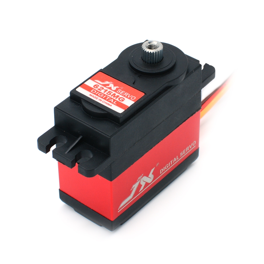 JX PDI-6215MG 62g 15KG High Precision Metal Gear Standard Digital Servo for 1/8 1/10 RC Car Boat Robot Airplane Helicopter