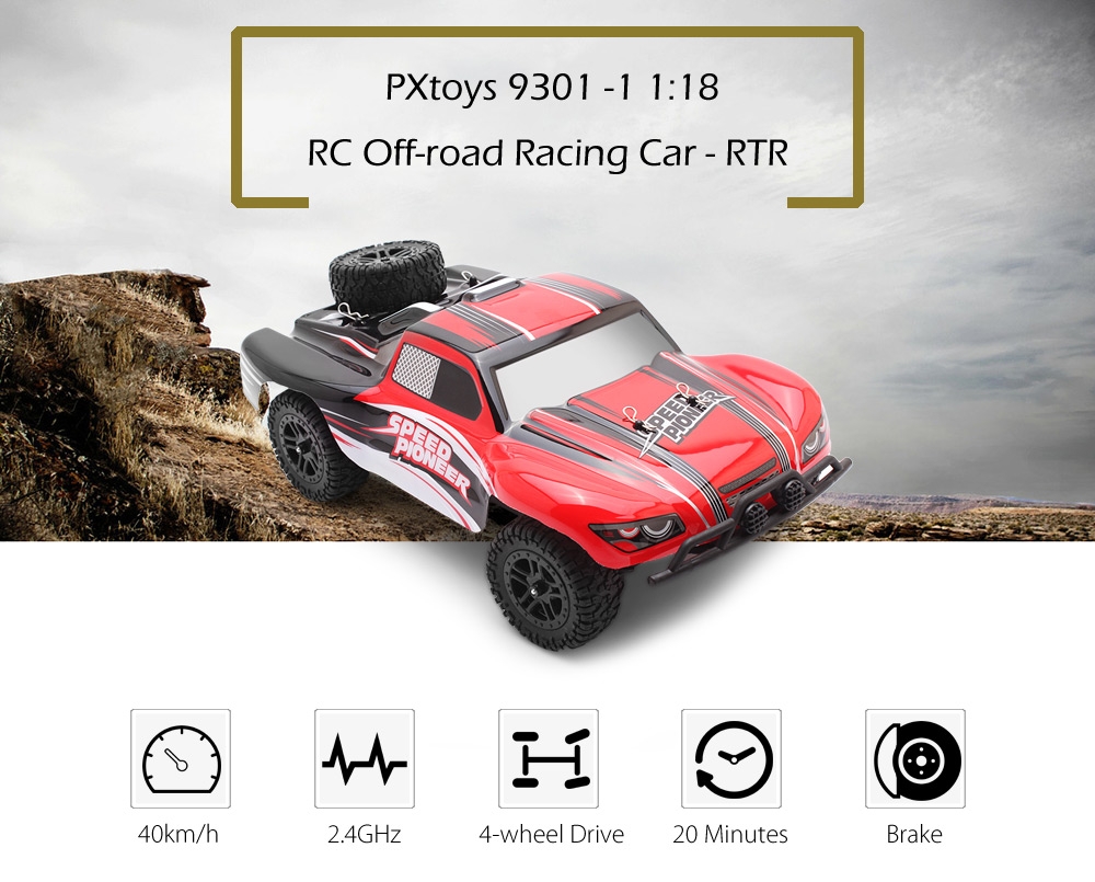 PXtoys 9301 - 1 1:18 RC Off-road Racing Car - RTR