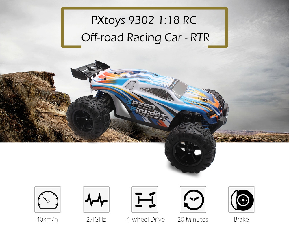 PXtoys 9302 1:18 Off-road RC Racing Car - RTR