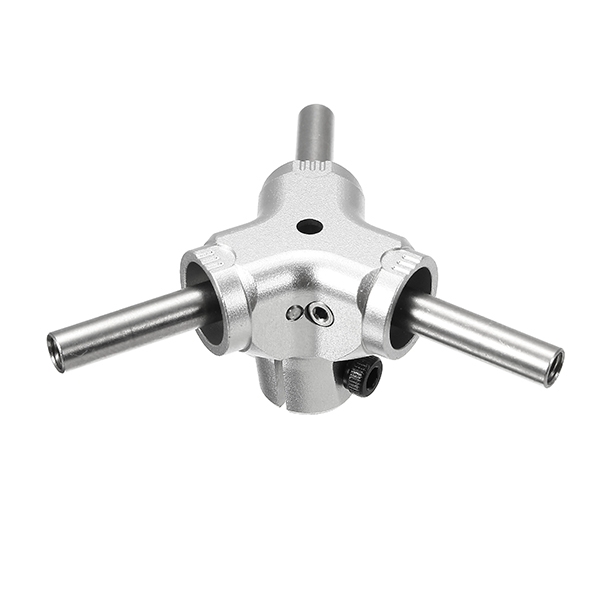 ALZRC Devil 380 FAST TBR Metal Main Rotor Housing Set Silver