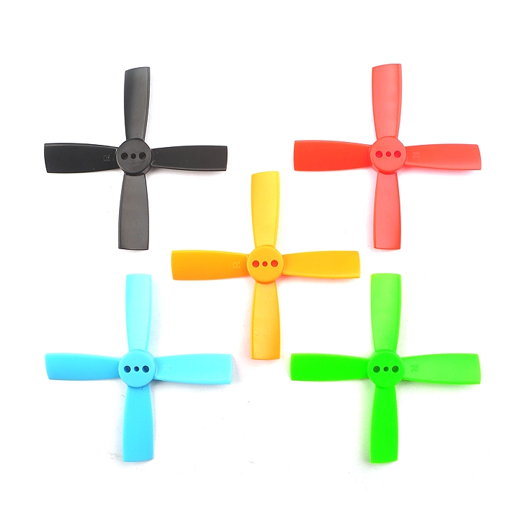 10 Pairs Racerstar 2035 50mm 4 Blade ABS Propeller 1.5mm Mounting Hole For 80-110 FPV Racing Frame 