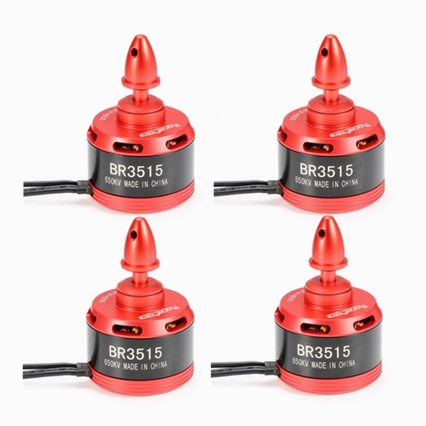 4X Racerstar Racing Edition 3515 BR3515 650KV 3-6S Brushless Motor For 600 650 700 800 RC Frame Kit