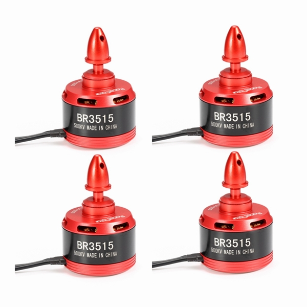 4X Racerstar Racing Edition 3515 BR3515 500KV 3-6S Brushless Motor For 600 650 700 800 RC Frame Kit