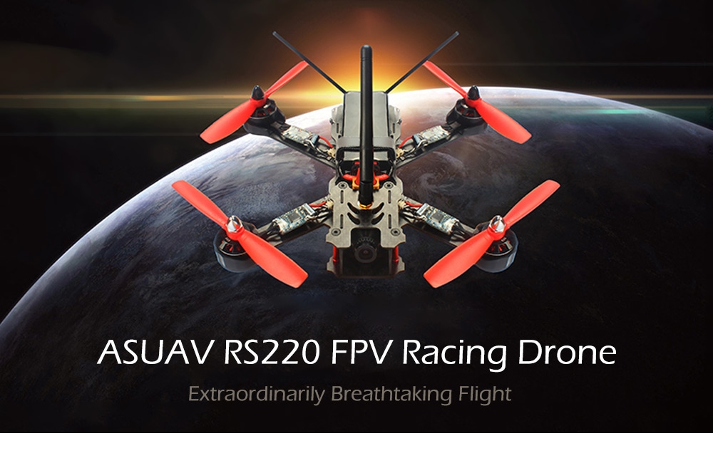 ASUAV RS220 220mm FPV Racing Drone - PNP