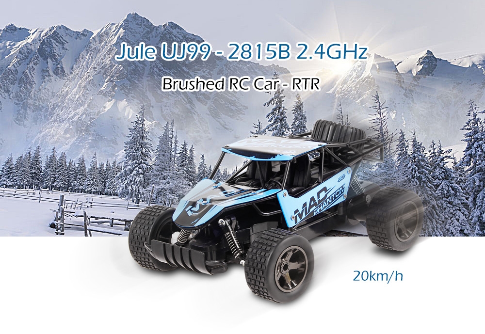 Jule UJ99 - 2815B 2.4GHz 1:18 Brushed RC Car - RTR