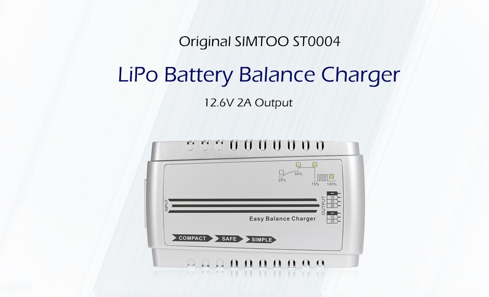 Original SIMTOO ST0004 LiPo Battery Balance Charger
