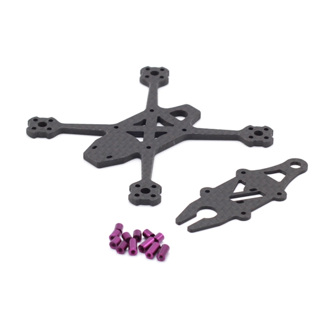 Awesome E90 90mm Micro Brushless FPV Racing Frame Kit Carbon Fiber 12g