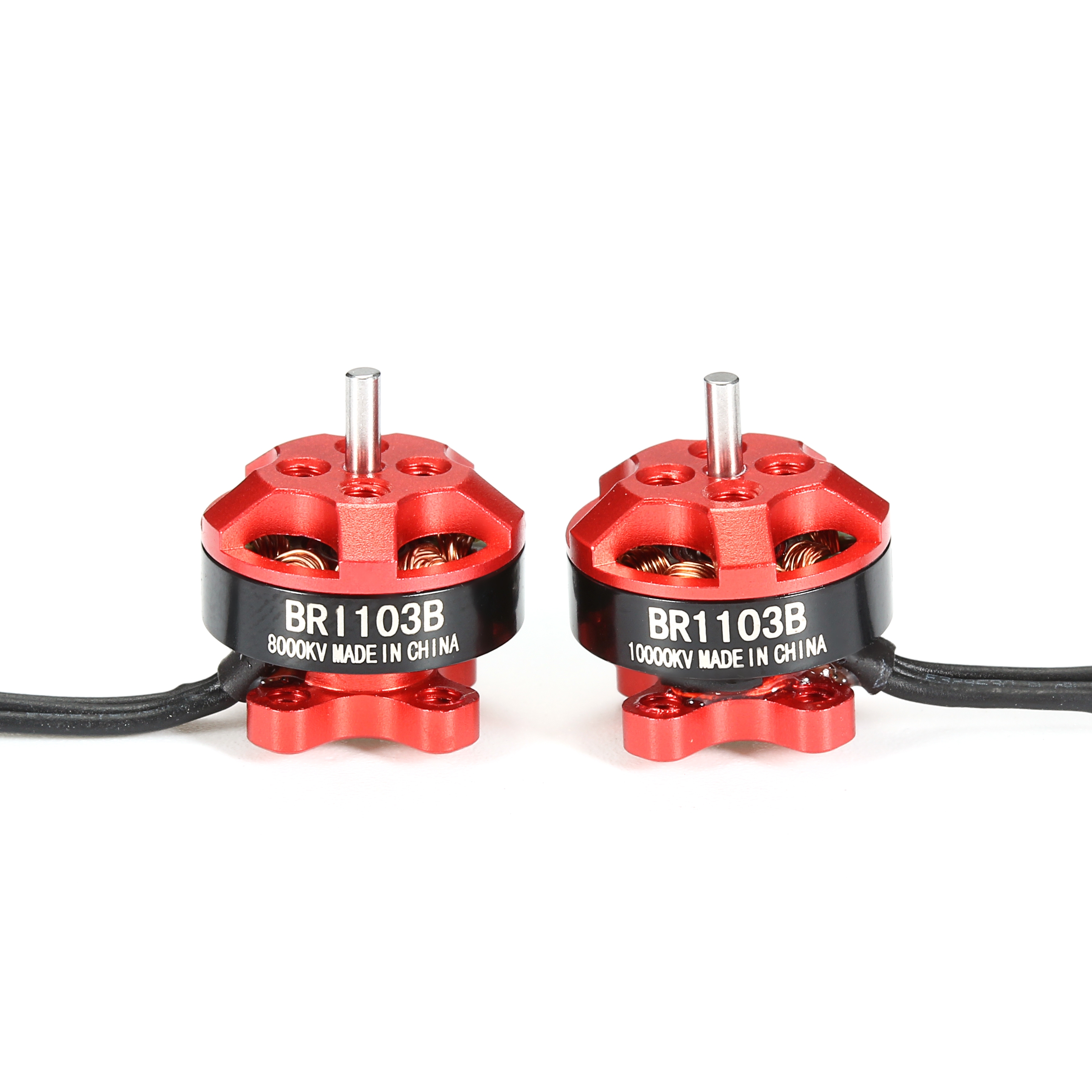 Racerstar Racing Edition 1103 BR1103B 8000KV 10000KV 1-3S Brushless Motor Red For 50 80 100 Frame