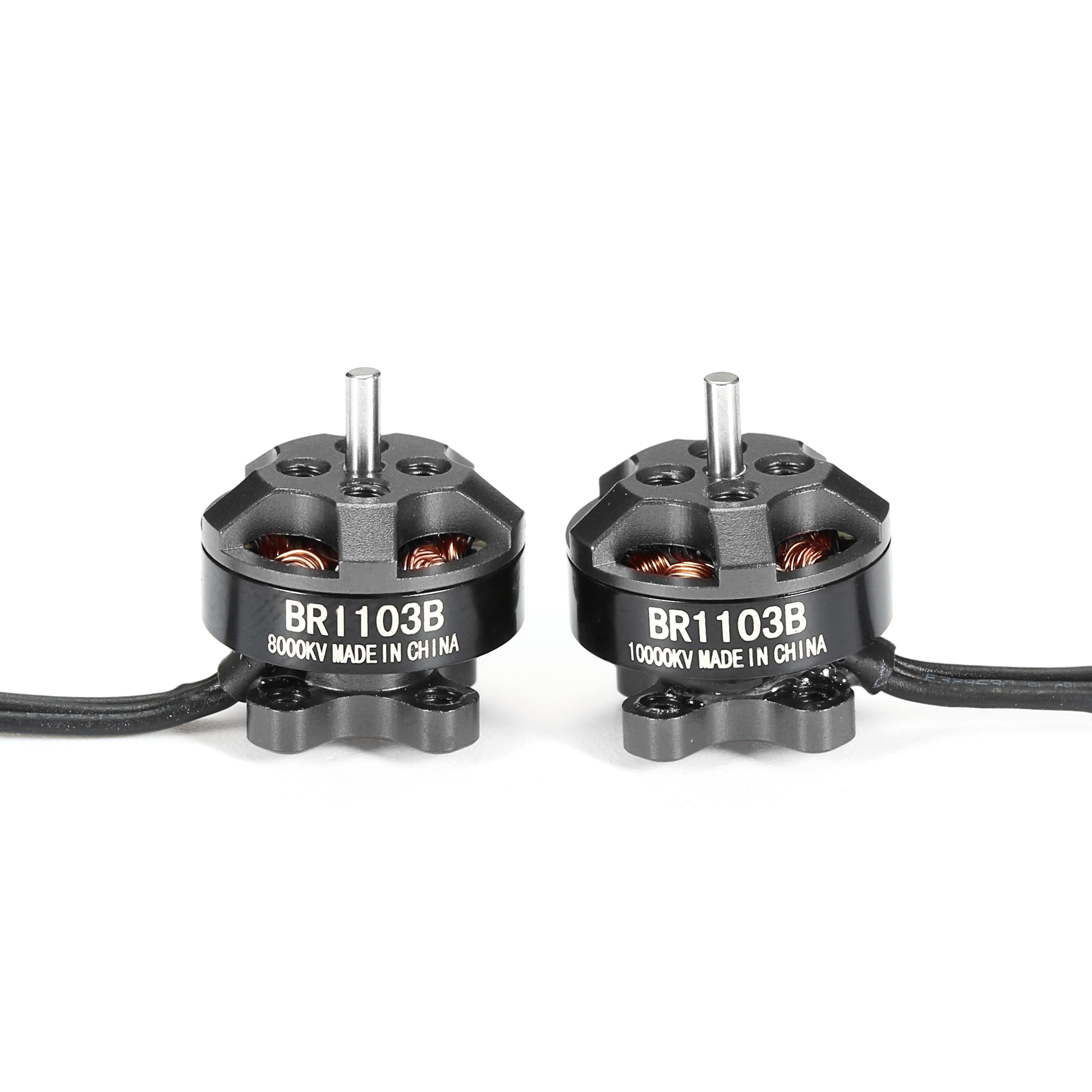 Racerstar Racing Edition 1103 BR1103B 8000KV 10000KV 1-3S Brushless Motor Black For 50 80 100 Frame