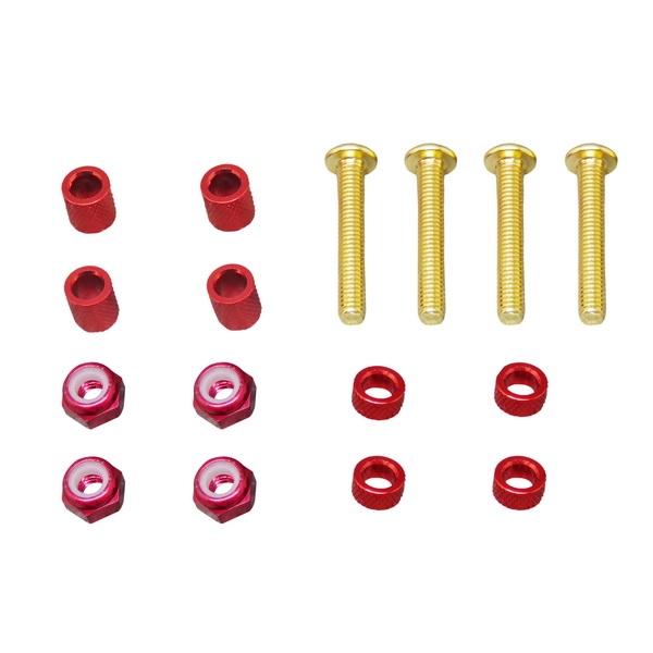 Flytower F3 Spare Part Screws Set Red