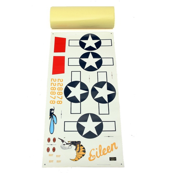 Multi-style DIY Replacement Decal Set For RC Airplane