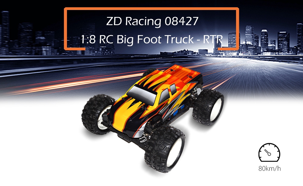 ZD Racing 08427 1:8 RC Big Foot Truck - RTR