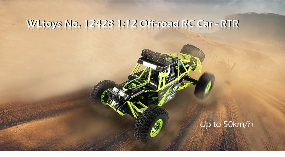 WLtoys No. 12428 1:12 Off-road RC Car - RTR