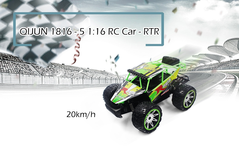 QIJUN 1816 - 5 1:16 RC Car - RTR