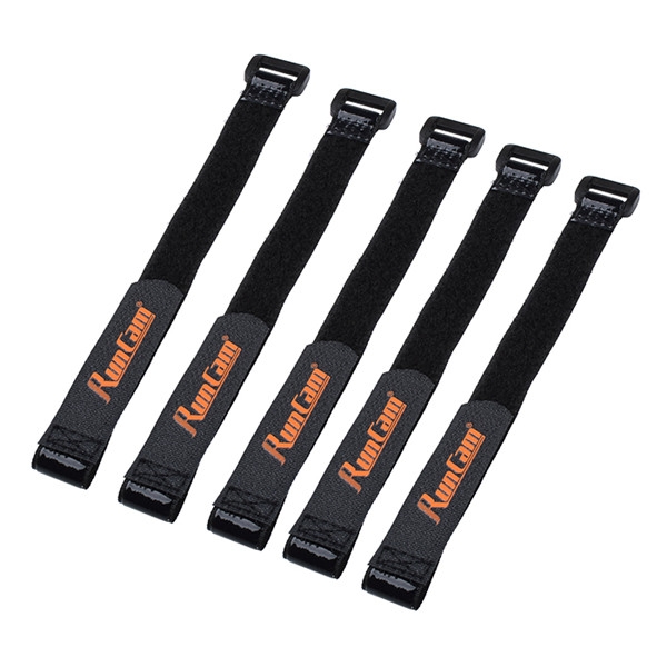 5 PCS RunCam 16*250mm Battery Tie Down Strap for Racing Drone