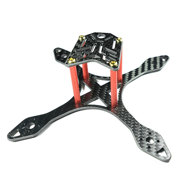 Black Ant 128 128mm 2.5mm Arm Thickness Mini Carbon Fiber Frame Kit For FPV Racer