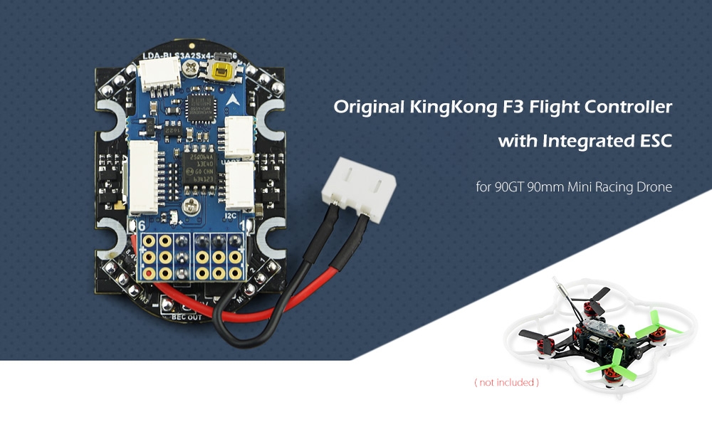 Original KingKong F3 Flight Controller with Integrated ESC