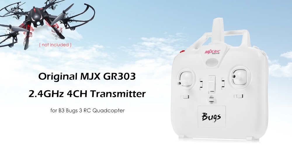 Original MJX GR303 2.4GHz 4CH Two-way Transmitter