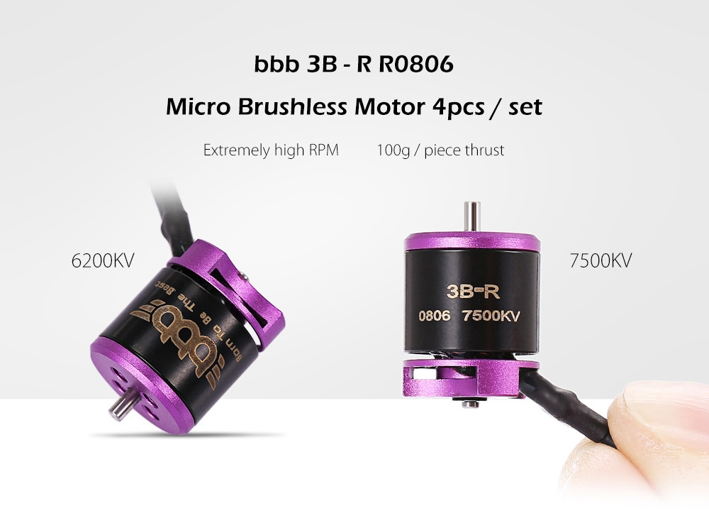 Bbb 3B - R R0806 Micro Brushless Motor 4pcs / set