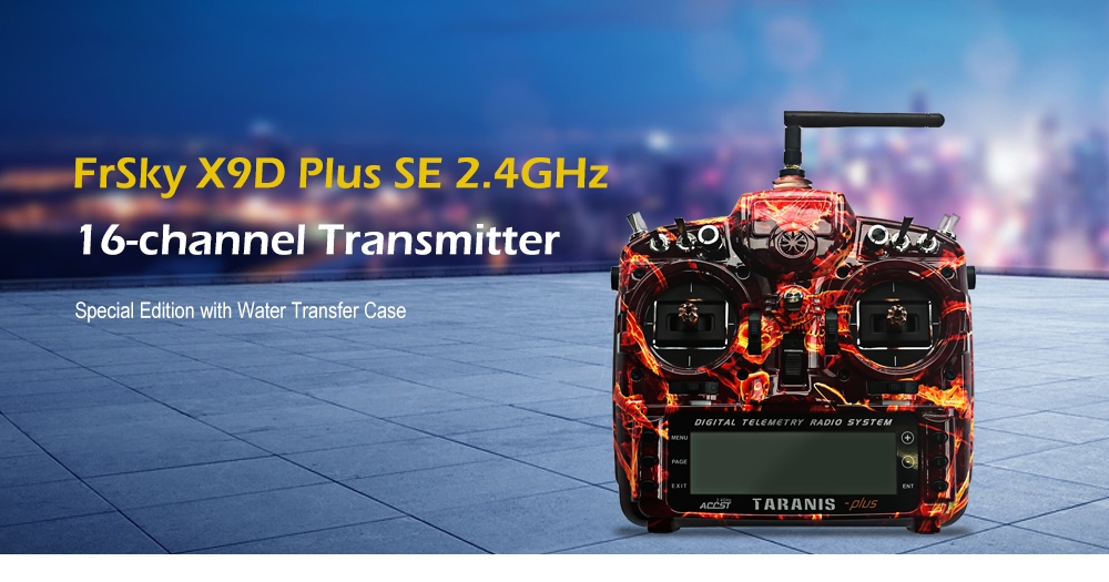FrSky X9D Plus SE 2.4GHz 16-channel Transmitter