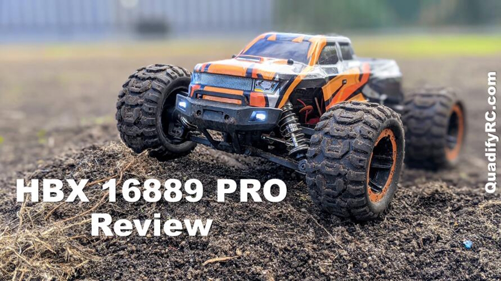 $114.99 FOR HBX 16889A Pro 1/16 2.4G 4WD Brushless High Speed RC Car Vehicle Models Full Propotional