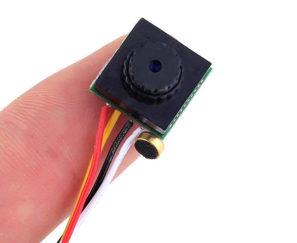 600TVL 1 / 4 1.8mm CMOS FPV 170 Degree Wide Angle Lens Camera PAL / NTSC 3.7 - 5V Accessory for DIY Project