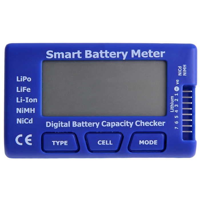 5 in 1 Upgraded Version Smart Battery Meter / Digital Capacity Analyzer for Multicopter Rotor