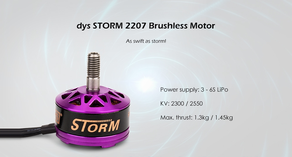 Dys STORM 2207 Brushless Motor