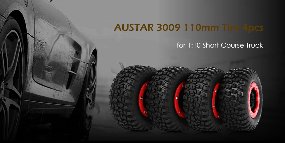 AUSTAR 3009 110mm Tire 4pcs