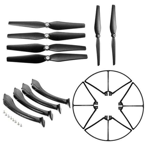 Syma X8C X8W X8G X8HC X8HW X8HG RC Quadcopter Spare Parts 4pcs Propeller 4pcs Landing Gear 4pcs Prop