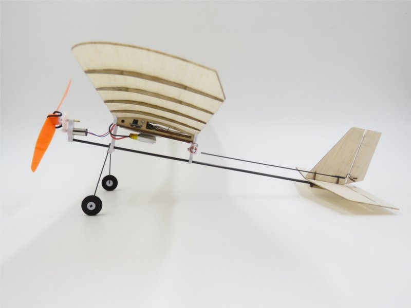 TY Model 3-2 370mm Wingspan Balsa Wood Laser Cut RC Airplane RTF