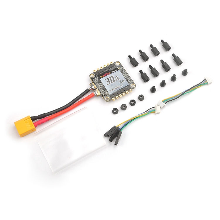 Racerstar Shot30A ESC 30A 30amp 3-6S 4 in 1 BLHeli_S BB2 Dshot600 Integrated Current Voltage Sensor