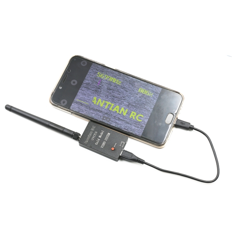 LANTIAN UVC58 5.8G 150CH FPV AV Pocket Receiver For OTG Mobile Smartphone Tablet Computer PC Monitor