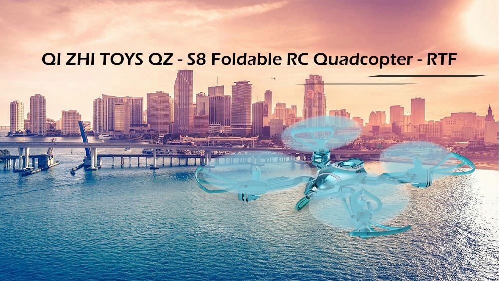 QI ZHI TOYS QZ - S8 Foldable RC Quadcopter - RTF