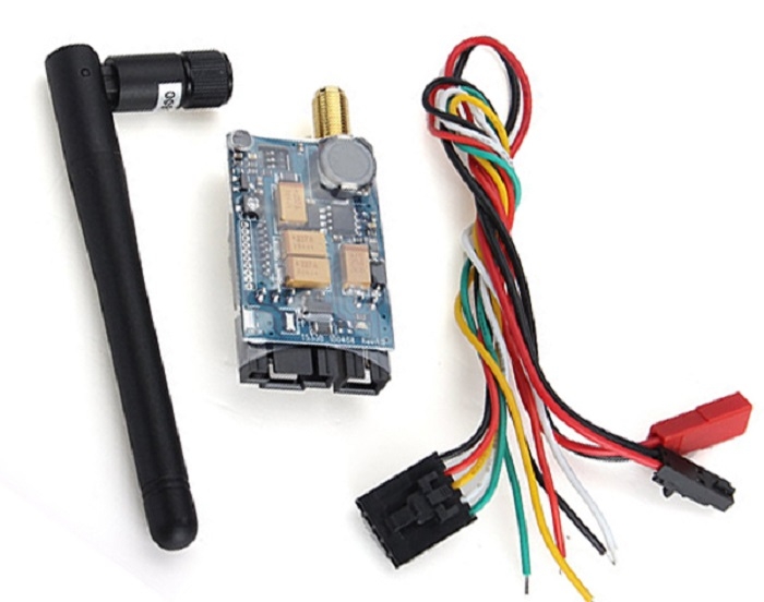 5.8G FPV 200mW AV Wireless Transmitter TX 5.8GHz Rx Receiver Kit 2000M