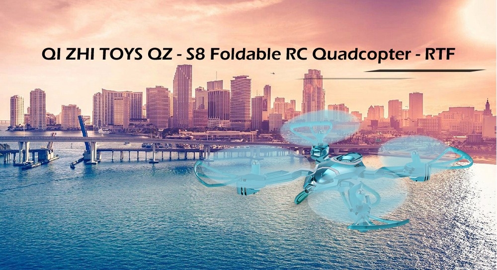 QI ZHI TOYS QZ - S8 Foldable RC Quadcopter - RTF