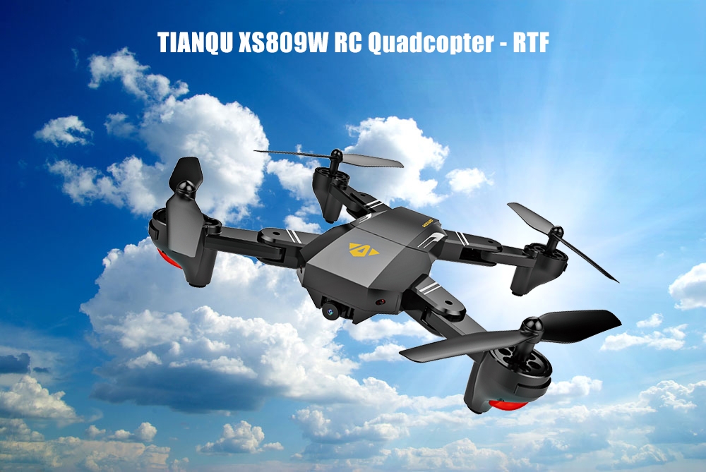 TIANQU XS809W Foldable RC Quadcopter - RTF