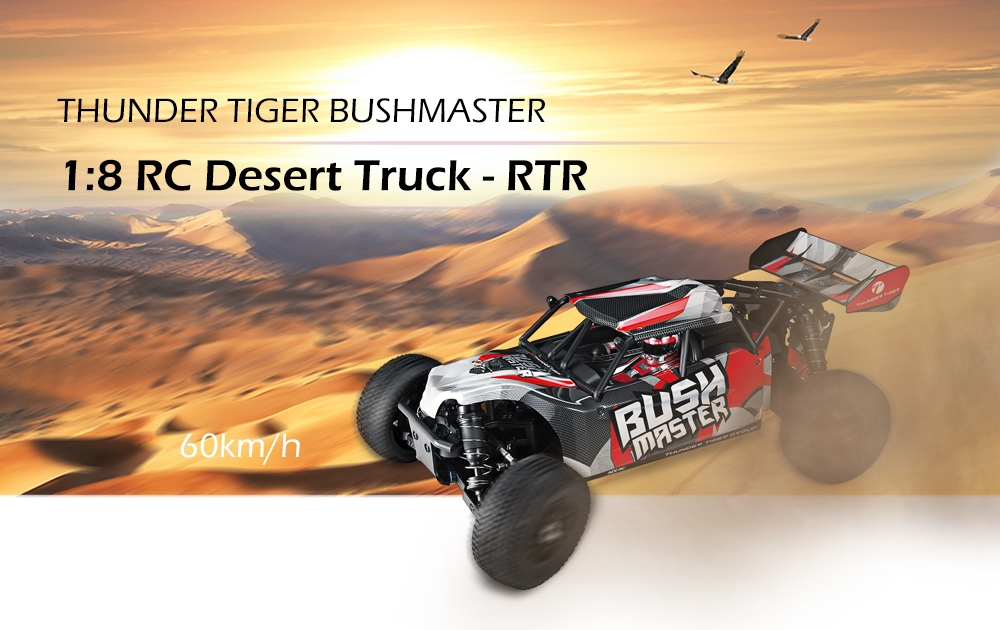 THUNDER TIGER BUSHMASTER 1:8 RC Desert Truck - RTR