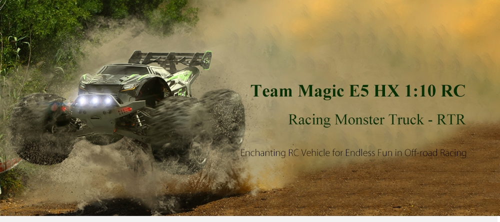 Team Magic E5 HX 1:10 RC Racing Monster Truck - RTR