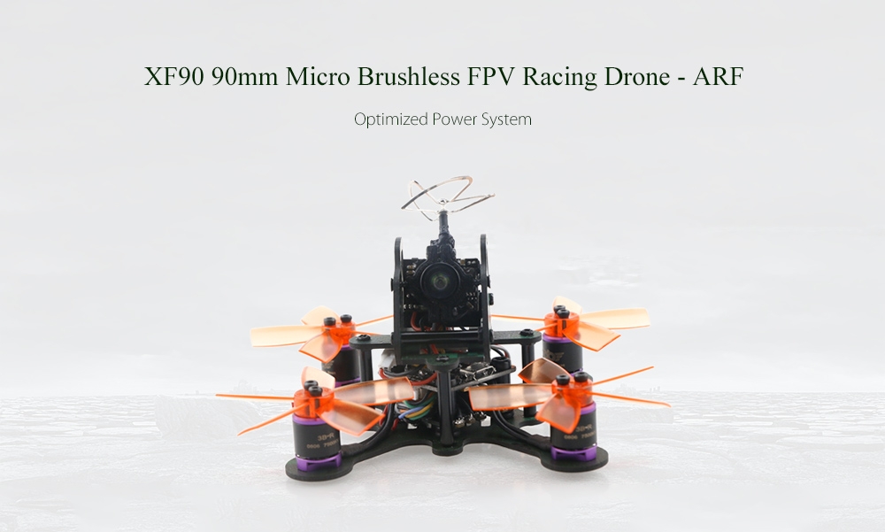 XF90 90mm Micro Brushless FPV Racing Drone - ARF