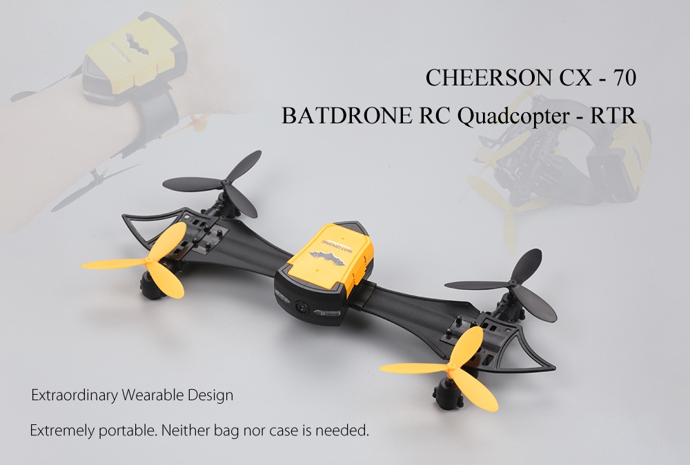 CHEERSON CX - 70 BATDRONE RC Quadcopter - RTF