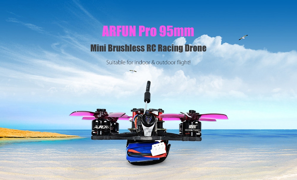 ARFUN Pro 95mm Mini Brushless FPV Racing Drone