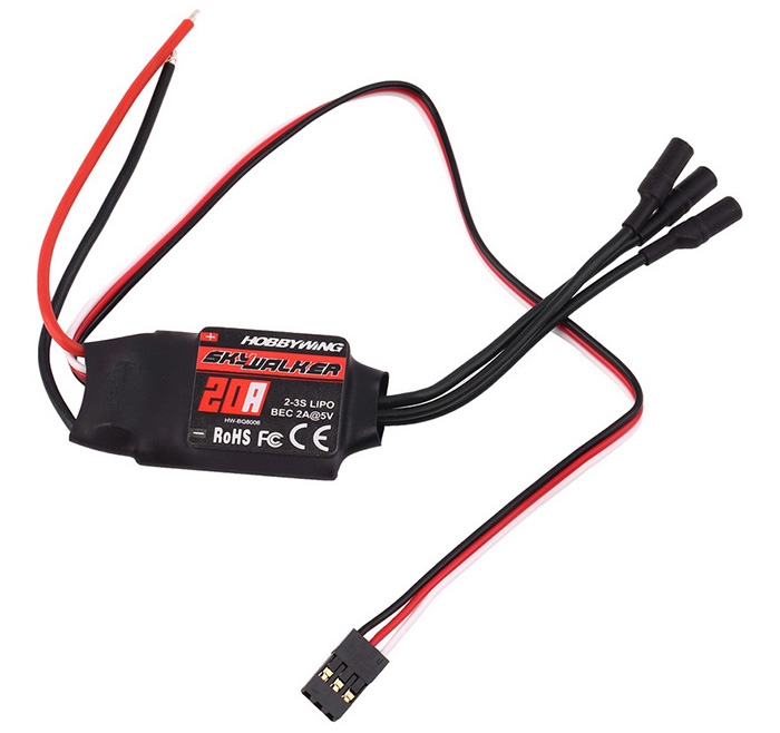 Hobbywing Skywalker BEC 20A Brushless Speed Controller ESC for Multicopter