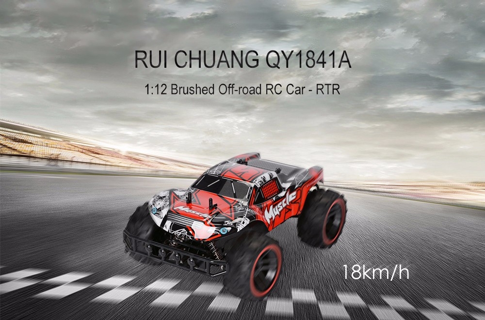 RUI CHUANG QY1841A 1:12 Brushed Off-road RC Car - RTR