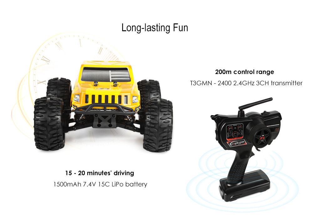 ZD Racing 9053 1:16 Brushless RC Monster Truck - RTR